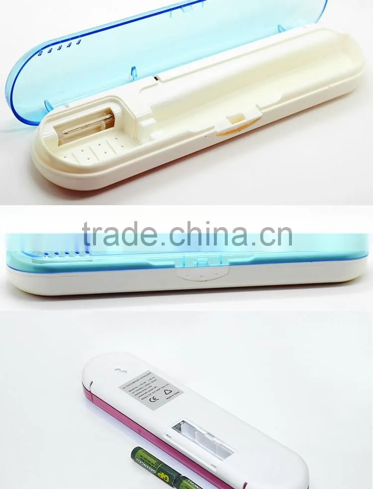 iTouchless Travel UV Toothbrush Sanitizer and Holder