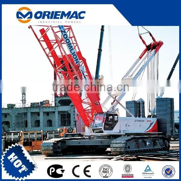 Zoomlion used hydraulic crawler crane 5t spider price QUY80 80 ton crane