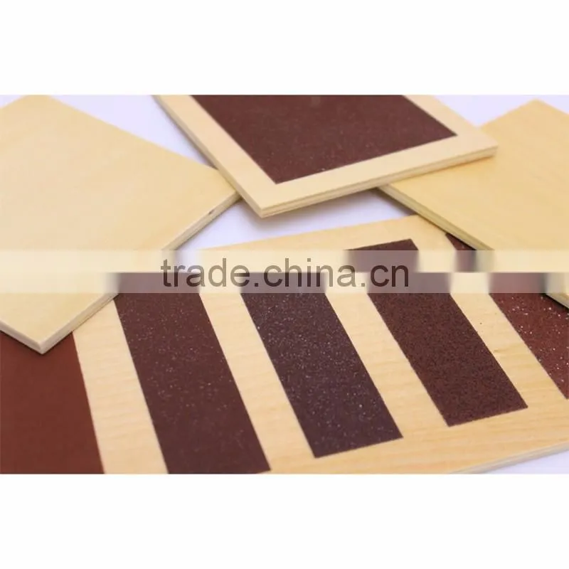 Child educational toy wooden montessori teaching AIDS sensorial touch board