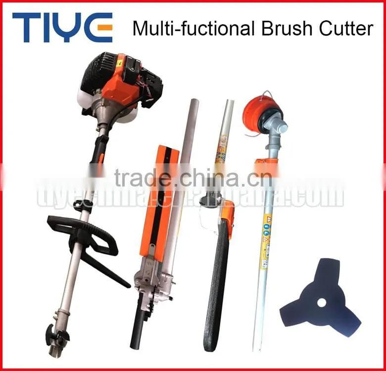Garden Tool Set Gasoline Grass Cutter Multi Grass Trimmer 4 In 1