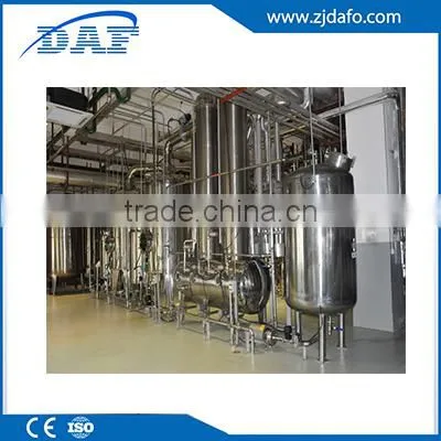 SJN series 3-effect stainless SteelSingle effect Falling Film concentrate equipment