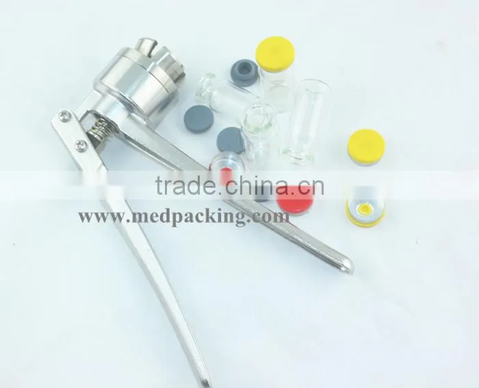 Manual 20mm Vial Crimper.Hand crimping machine for vials,flip off cap crimping tool