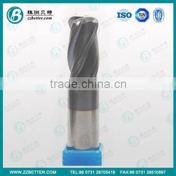 45HRC tungsten carbide end milling cutters GM series