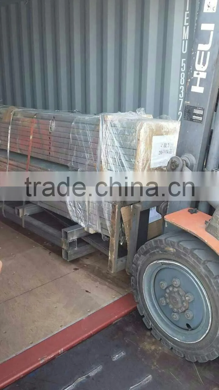 Square/rectangular steel pipe/tube/hollow section galvanized at lowest price