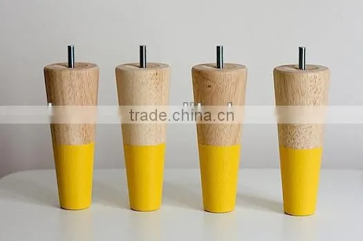 Colorful Wooden Furniture Legs Sofa Legs