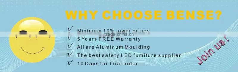 2016 hot sale led table outdoor furniture
