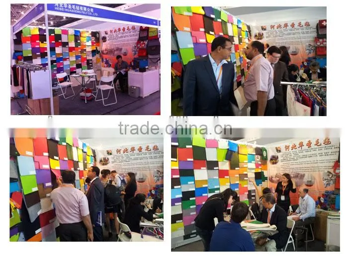 HOT! 100% colorful acrylic felt nonwoven