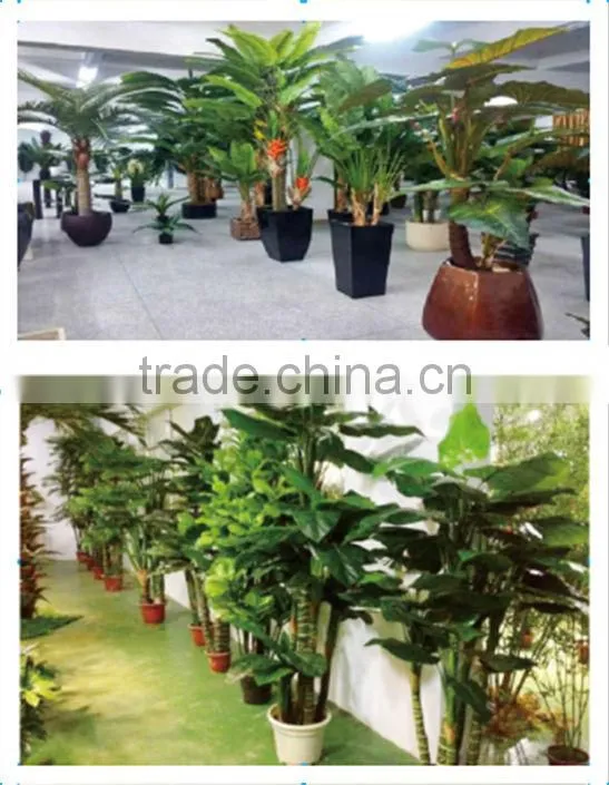 Artificial bamboo plants