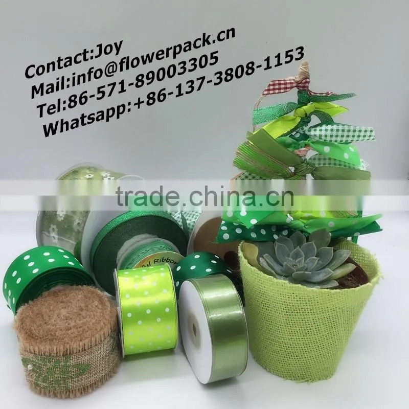 Paper Plastic Core Packing Poly Satin Ribbon