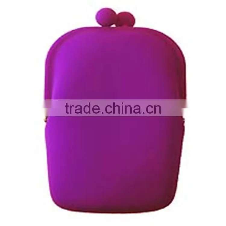 HOT sell silicone mobile cell phone bag, cosmetic bags