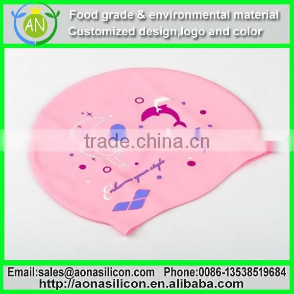 Silicon Solid Swim Cap|Multi Color Swim Cap|Water Gear Cap