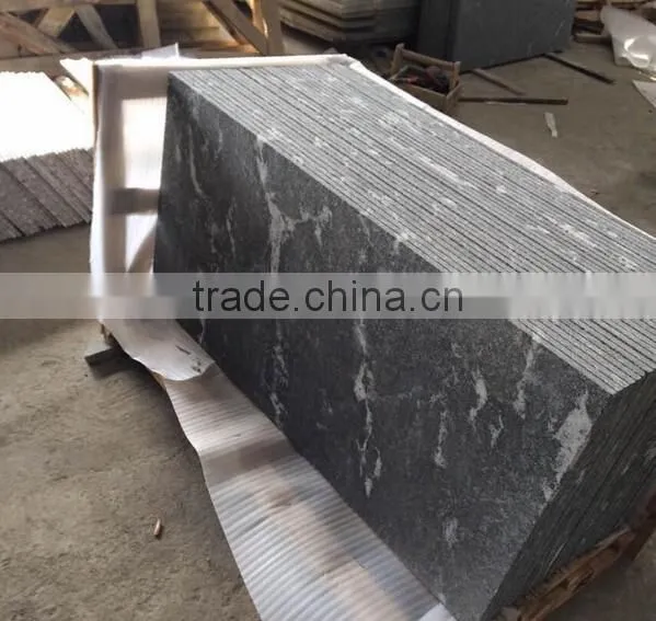 Chinese Jet Mist black Nero Branco granite for sale