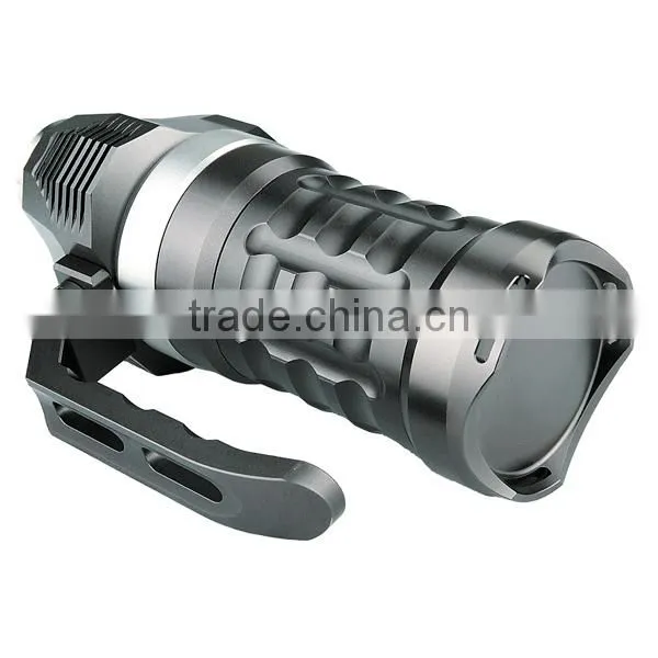 UniqueFire 3000 LM with 4*18650 rechargeable li-ion battery waterproof diving led torch