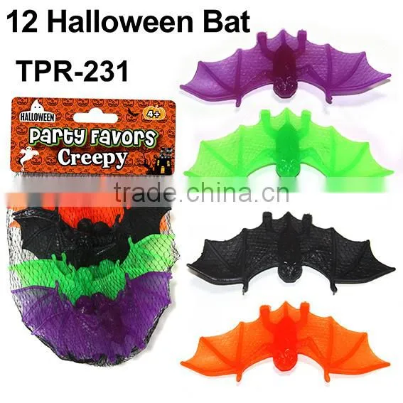 Halloween Glow Plastic Bat Toys/Party Joking Toys