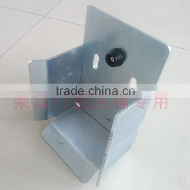 sliding gate stopper and gate meeting point