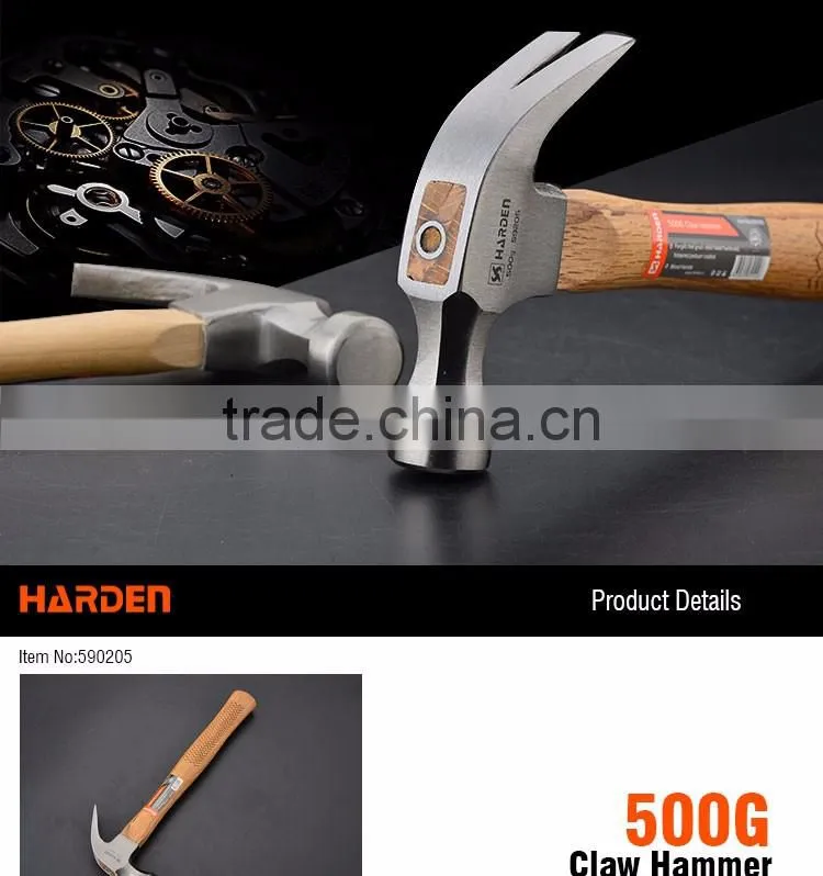 Professional Claw Hammer With Oak Wood Handle
