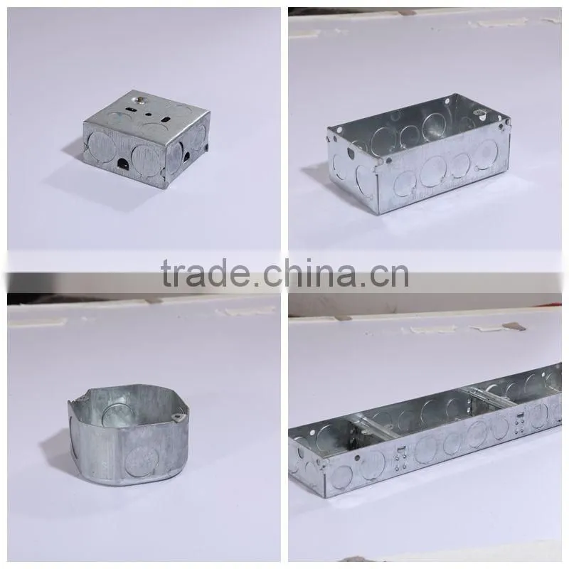 Galvanizes box of gi conduit fittings