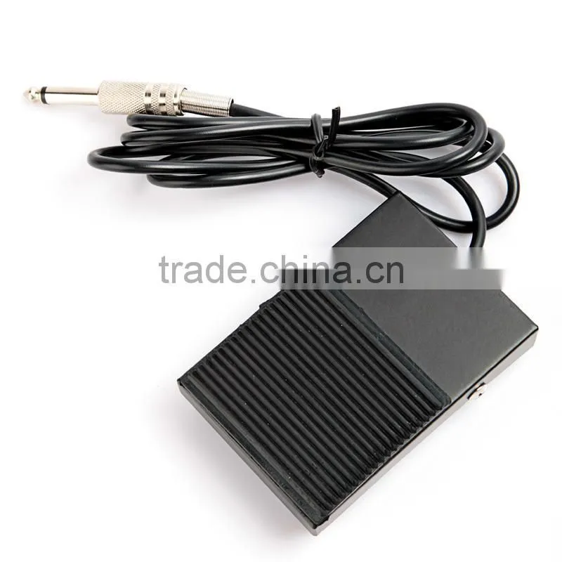 Black Tattoo Machine Footswitch Foot Switch Pedal Controller for Power Supply