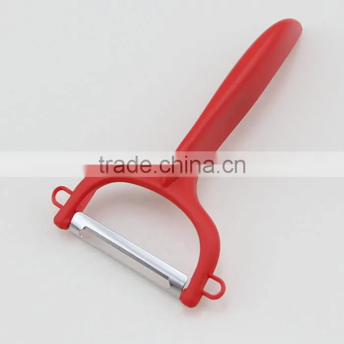 14cm Stainless Steel Blade Plastic Handle Fruit Peeler