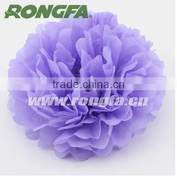 Colorful Tissue Paper Tassel For Wedding Decorations