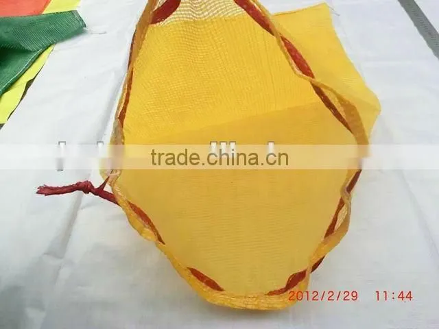 PP drawstring potato circular potato mesh bag