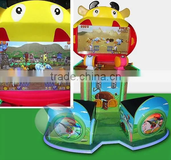dianfu amusement coin operated kids play 2 players indoor and out door capsules game machine for sale with videos