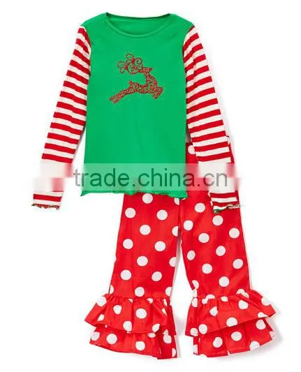 Factory price wholesale sales baby boys clothes christmas boys pajamas