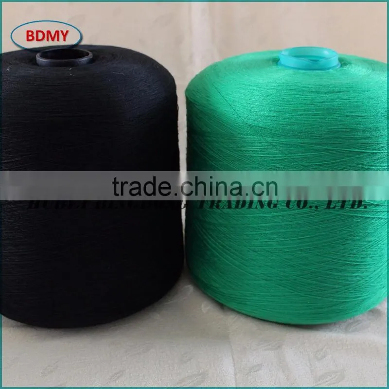 Virgin normal polyester sequin yarn 100 spun 20/1 yarn