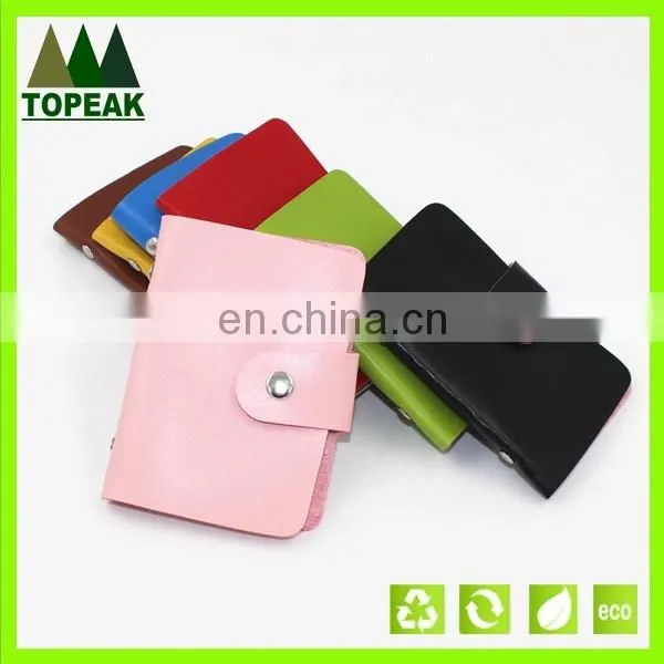 Leather Credit Card Holder Card Case wallet Business Card Package PU Leather Bag