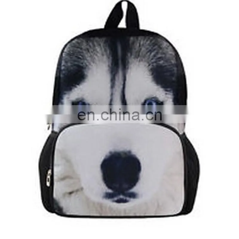 Hot Sale design Cat Backpack school bag animal cartoon school bag pillow for adults
