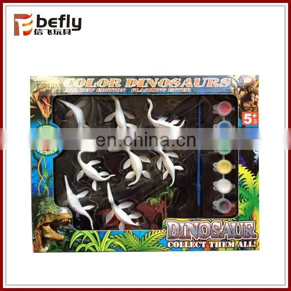DIY color painting Dinosaurs educational toy