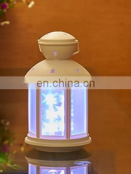Romantic LED battery night lamp fashion design lantern shape night light