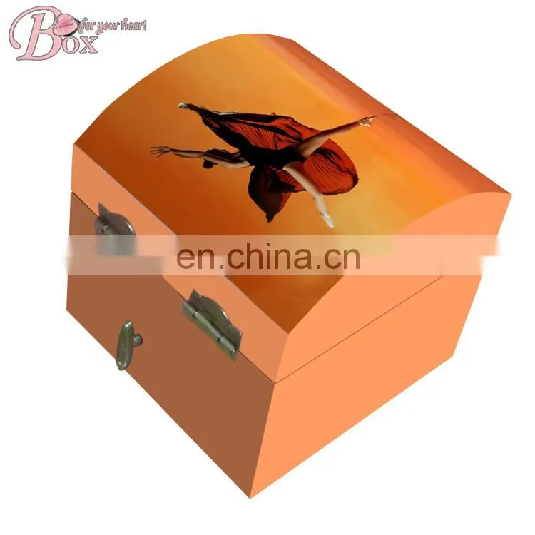 Wholesale Colorful Cardboard Girls Musical Ballerina Box