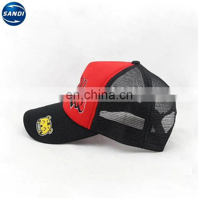 High quality promotional custom foam mesh cap trucker