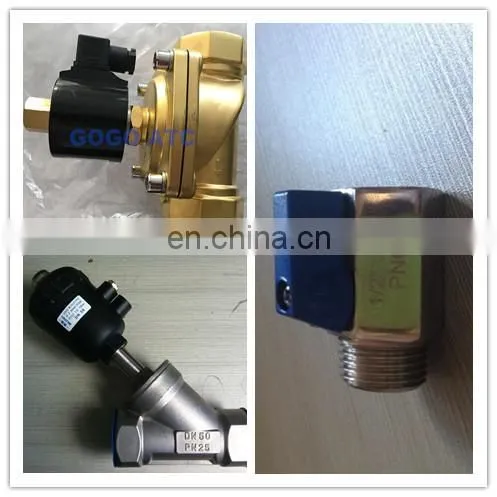 submersible solenoid valve thermal oil control valves thread valve