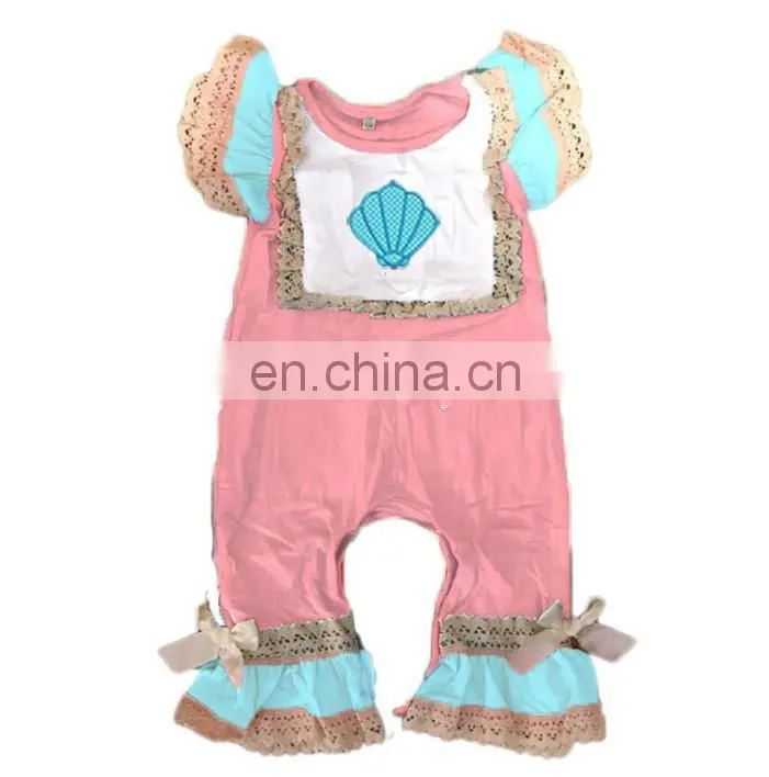 Wholesale organic 100% cotton baby clothes china baby pattern romper
