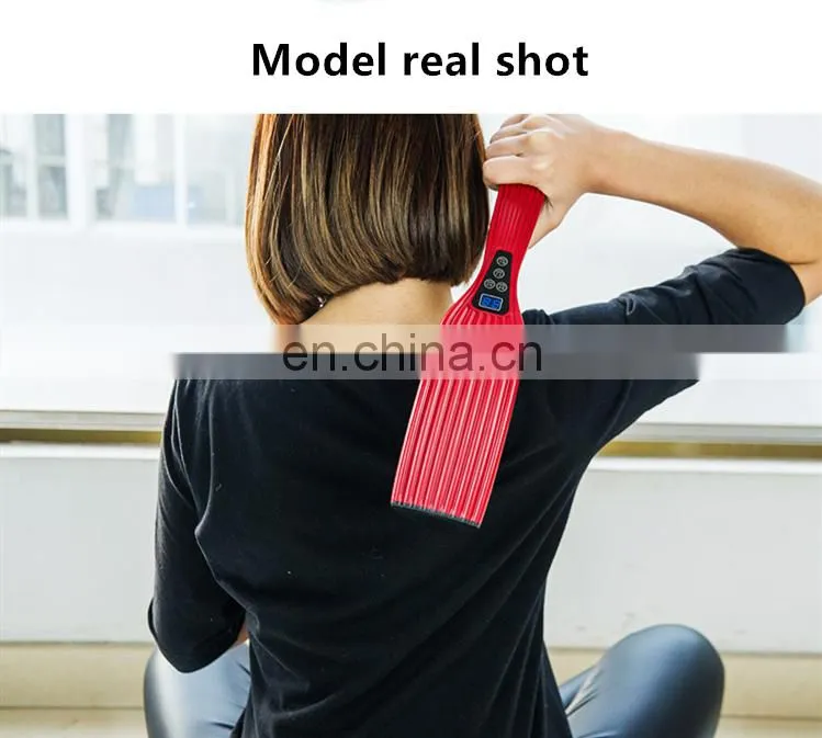 Factory price battery and plug-in handheld muscle electric massage hammer korean massage stick