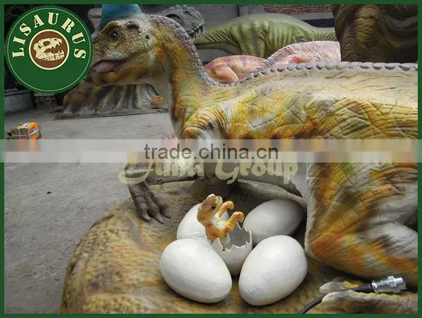 Lisaurus-D Big size fiberglass dinosaur egg for musem