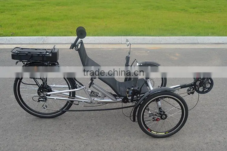 Single Person 3 Wheel Electric Recumbent Tricycle