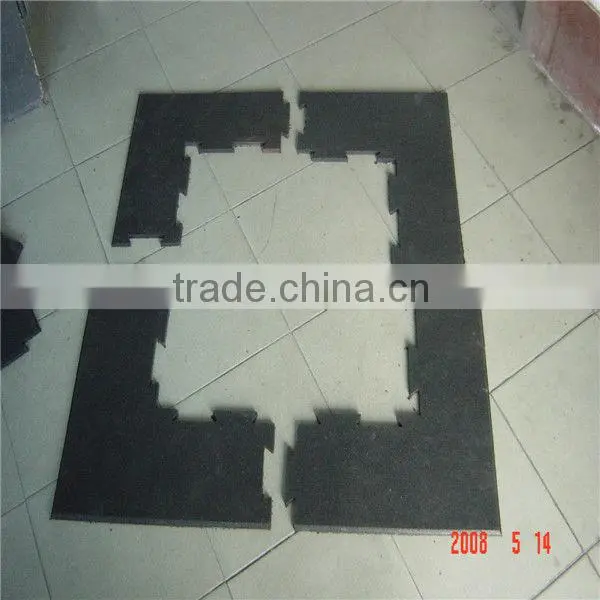 WP-71 rubber gym flooring/gym rubber floor mat