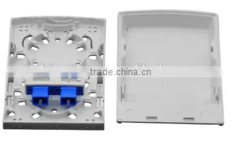 2 core indoor terminal box white