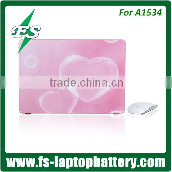 Lovely pattern hard plastic case for macbook pro, for macbook pro case, case for Macbook Retina 12" A1534