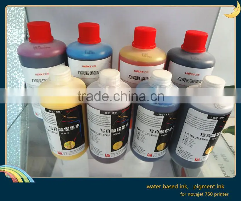 Waterbased pigment ink for digital textile printing