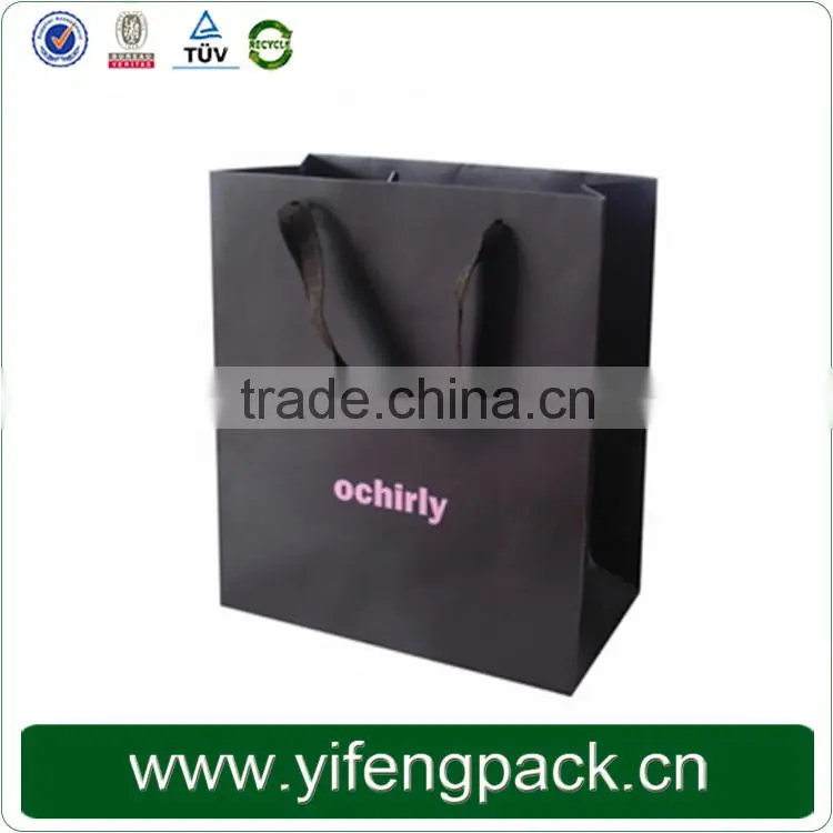 Hot sale custom made full color printing paper bag