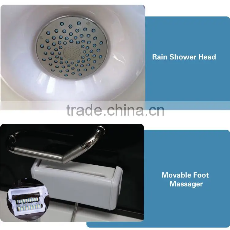 High Quality Acrylic Wet Steam Room Hinge Door Shower Room K-7039