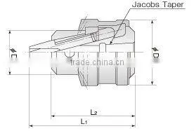 Yukiwa Drill Chuck Jacobs chuck