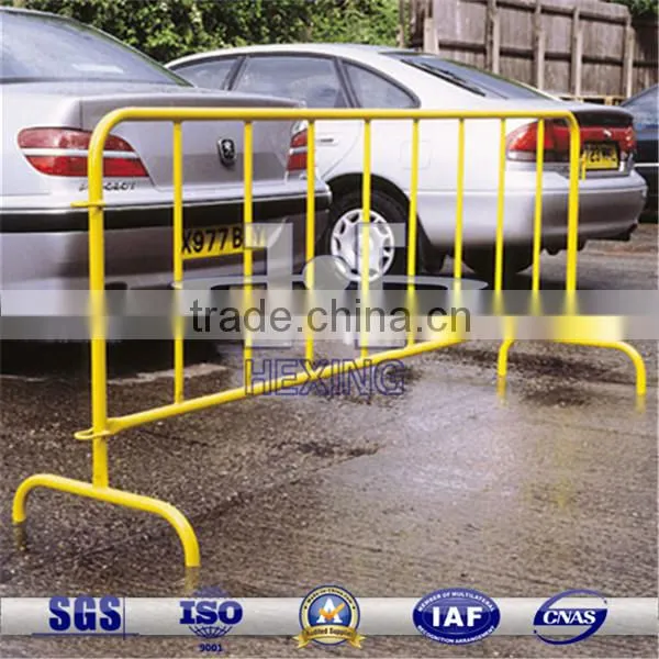 Powder Coated Carbon Steel Road Side Temporary Security Fence