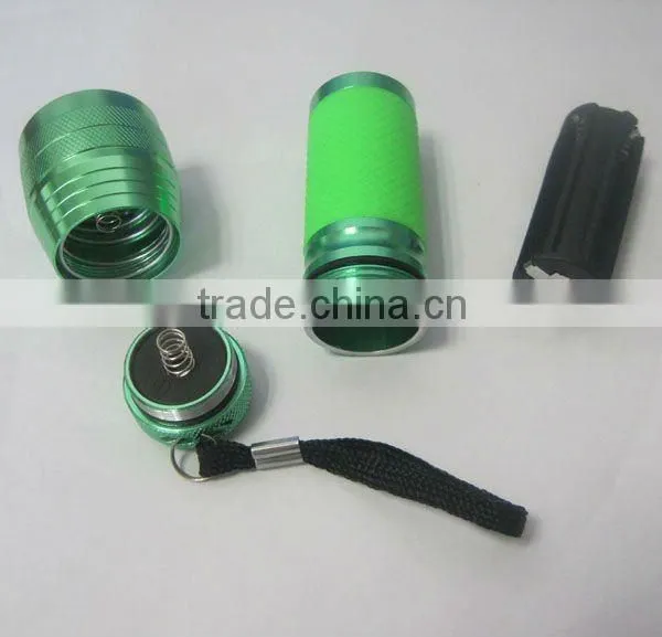 pocket aluminum 16 (UV) led torch