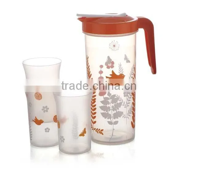 Callia High Quality plastic water kettle with lid for restaurant/hotel/household