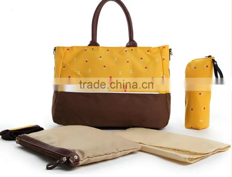 2015 new design wholesale baby diaper Mom bag